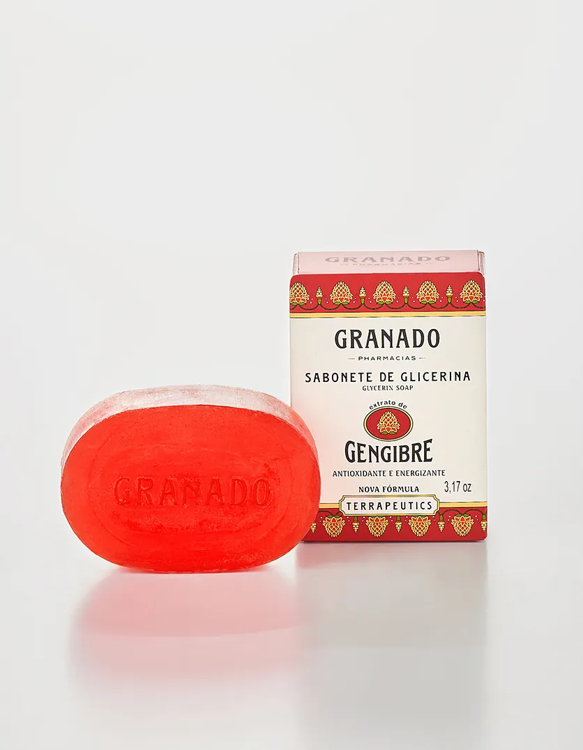 Sabonete em Barra de Glicerina Granado Gengibre 90g