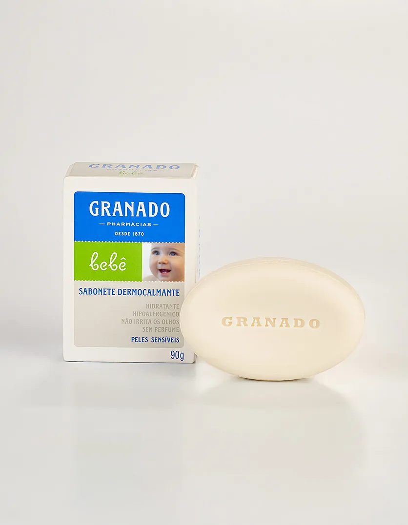 Sabonete Dermocalmante Bebê Peles Sensíveis 90g