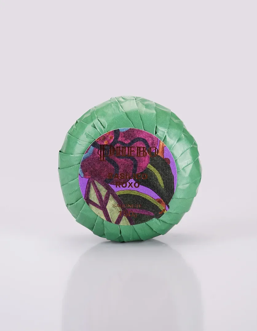 Sabonete em Barra Aromáticos Basílico Roxo 150g