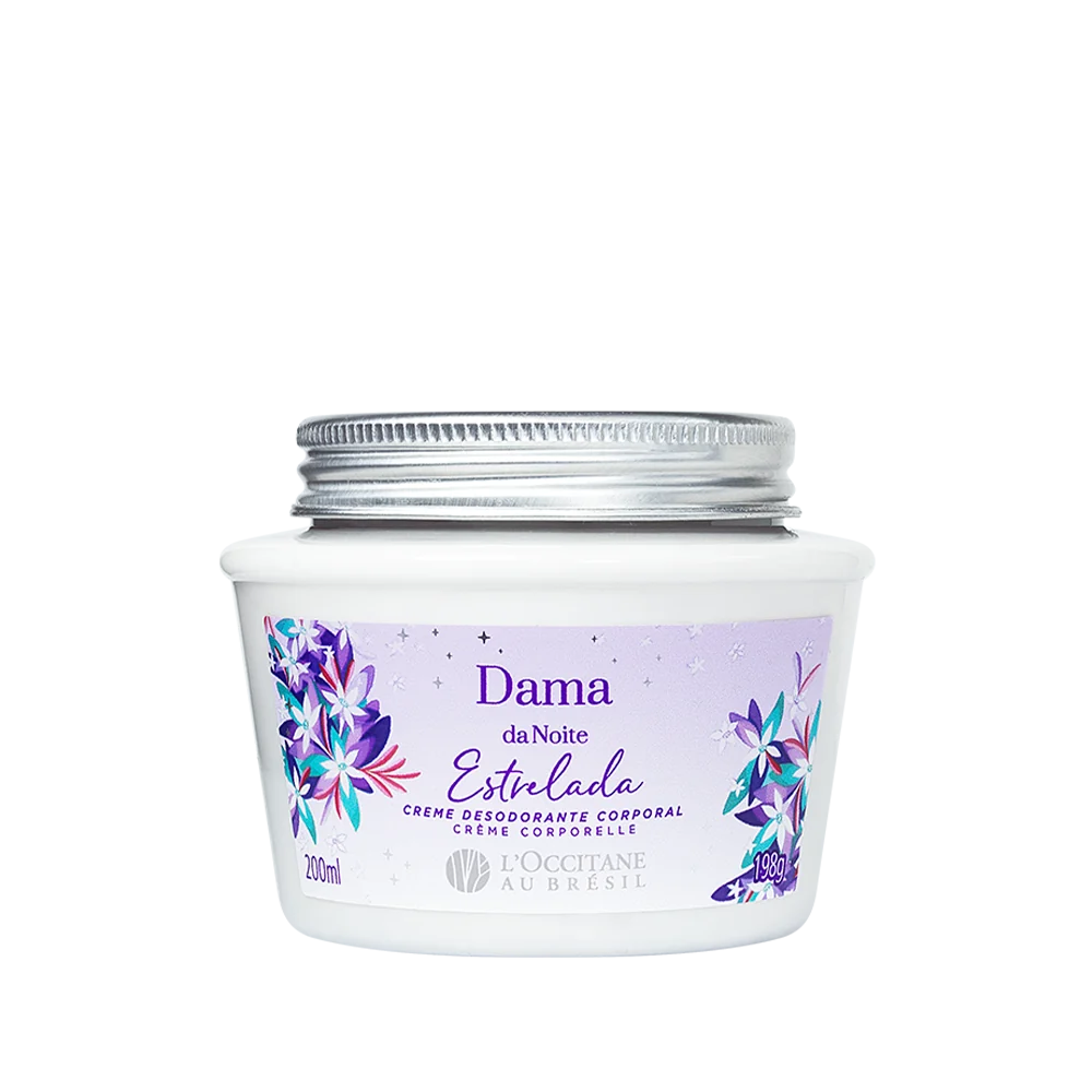 Creme Desodorante Corporal Dama da Noite 200ml