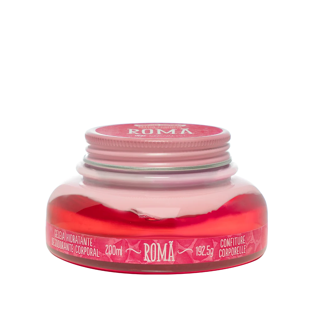 Geleia Hidratante Desodorante Corporal Romã 200ml
