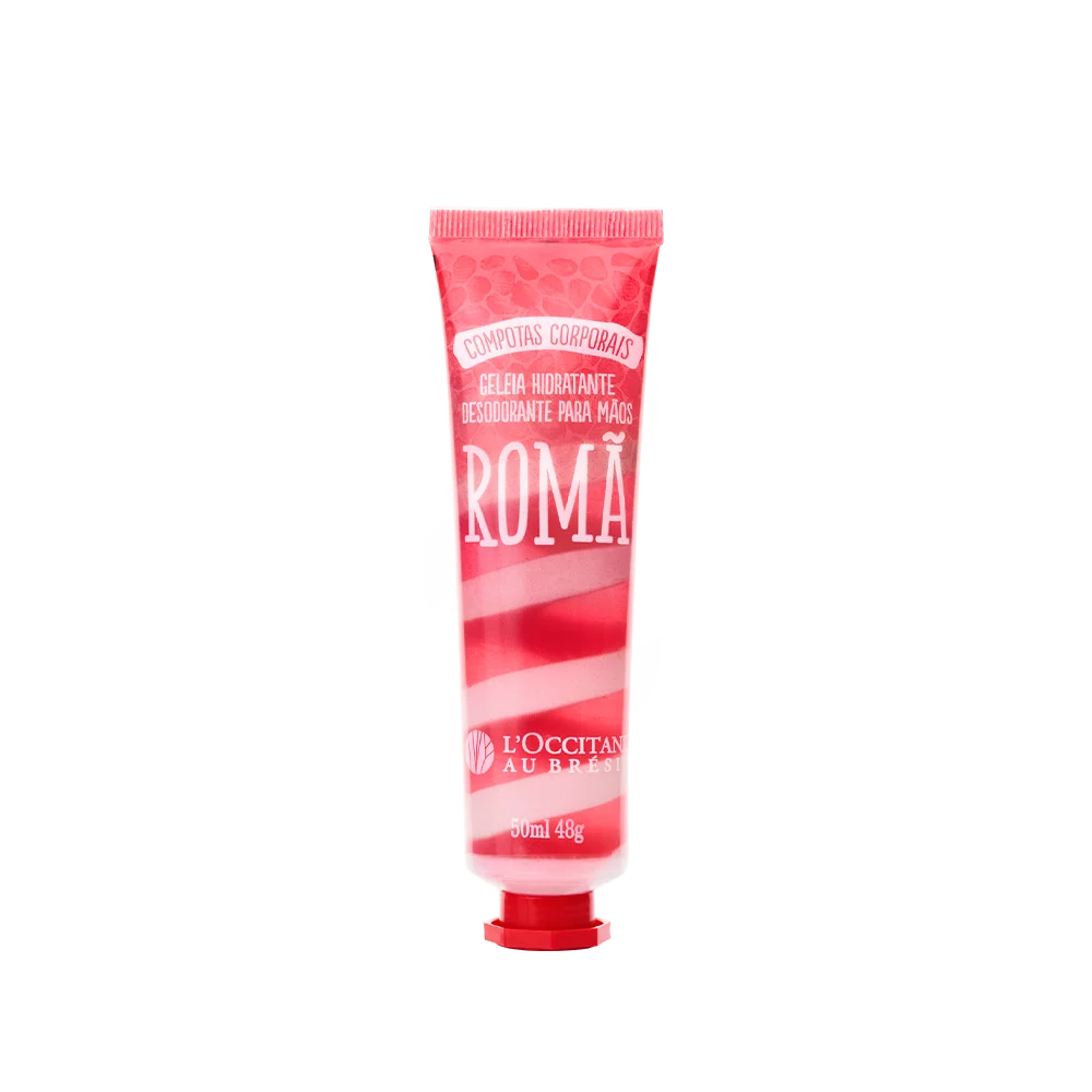 Geleia Hidratante Desodorante para Mãos Romã 50mL