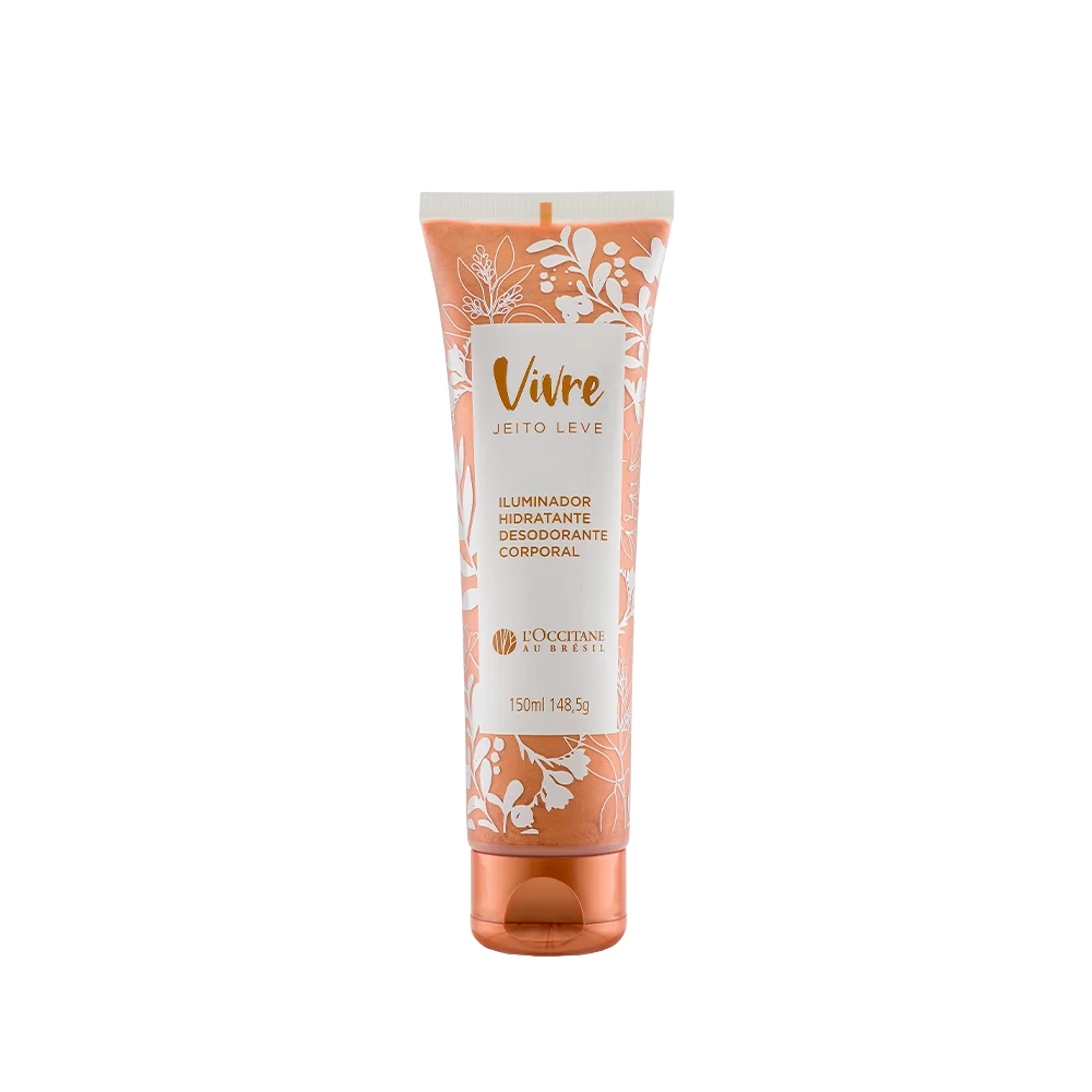 Iluminador Hidratante Desodorante Corporal Jeito Leve 150ml
