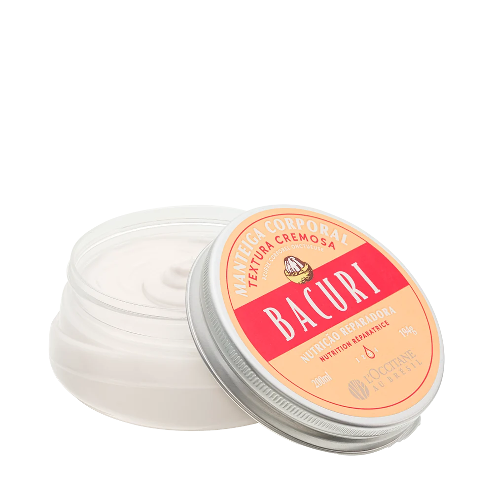 Manteiga Corporal Textura Cremosa Bacuri 200ml
