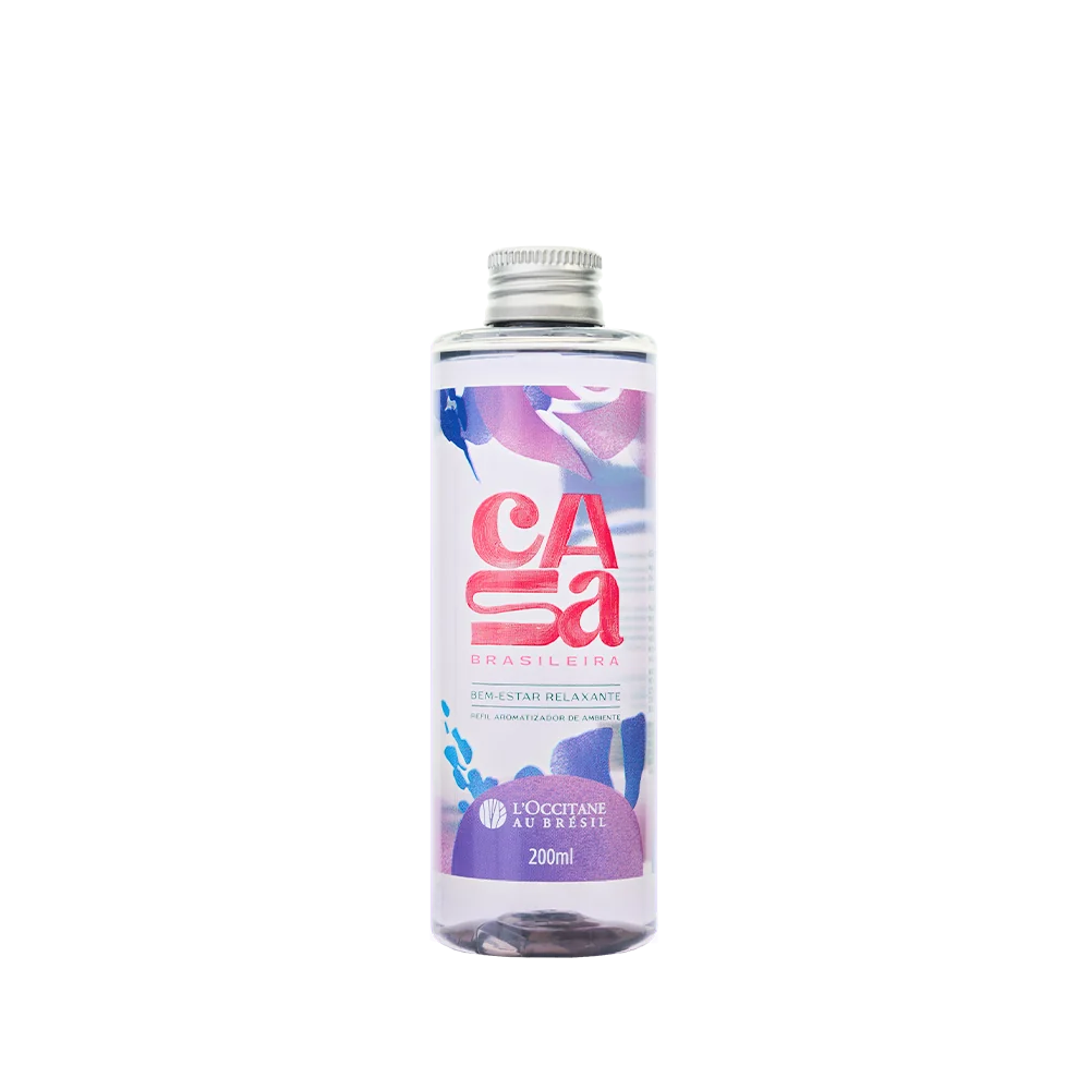 Refil Aromatizador de Ambiente Bem-Estar Relaxante 200mL