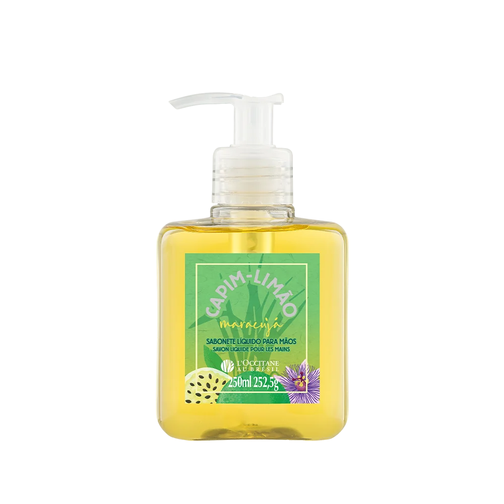 Sabonete Líquido para Mãos Capim-Limão Maracujá 250ml