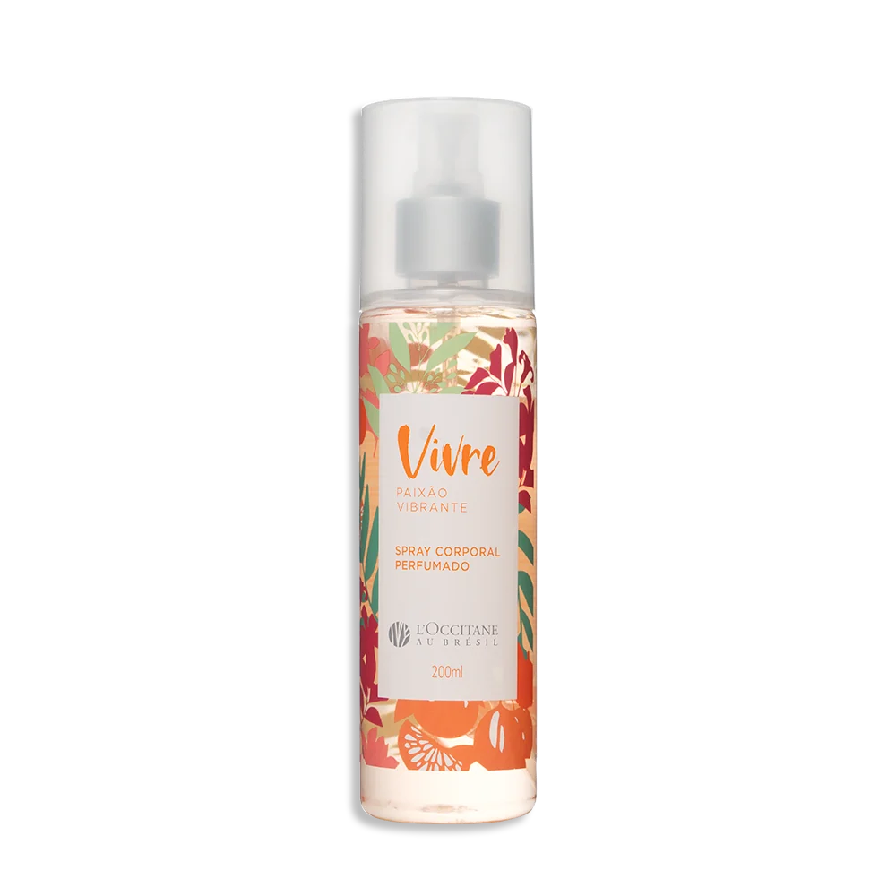 Spray Corporal Perfumado Paixão Vibrante 200ml