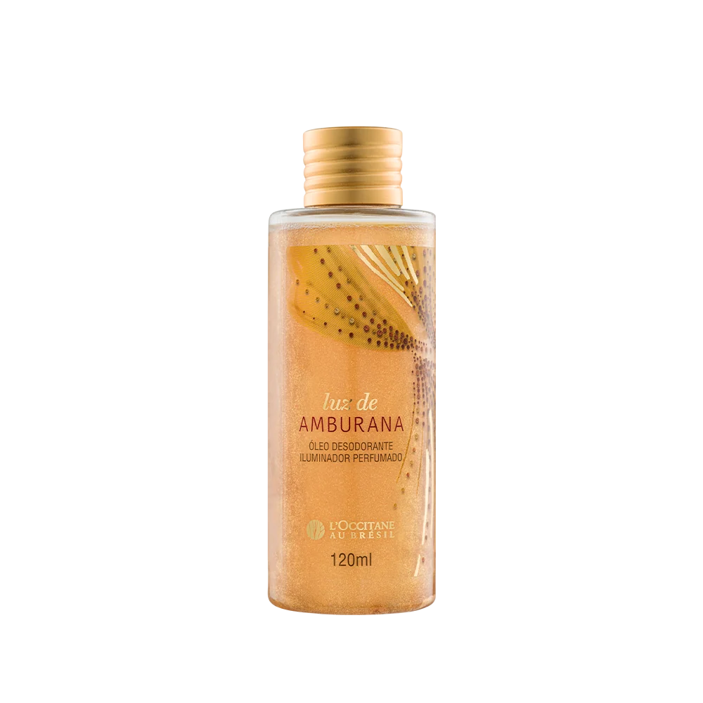 Óleo Desodorante Iluminador Perfumado Luz de Amburana 120mL