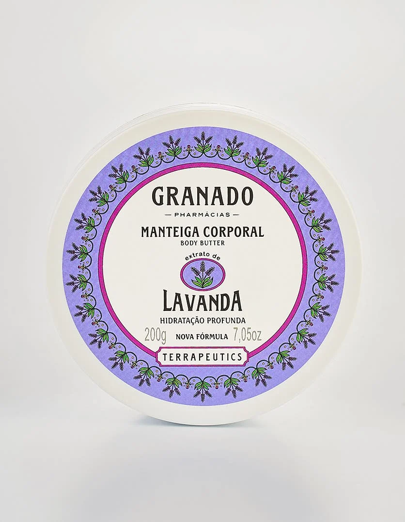Manteiga Corporal Lavanda 200g