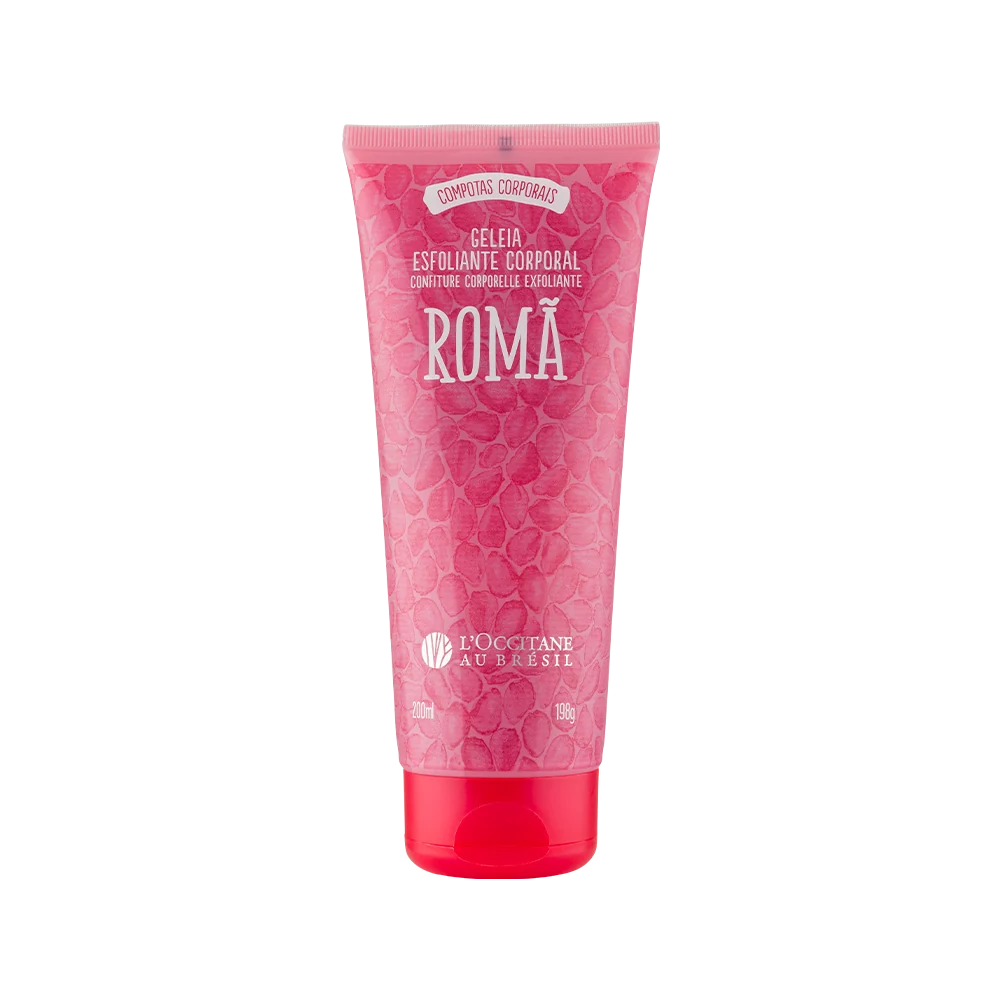 Geleia Esfoliante Corporal Romã 200ml