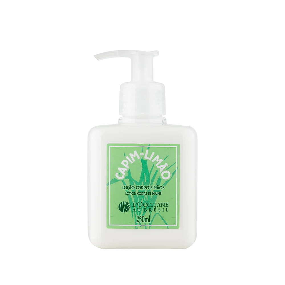 Loção Desodorante Corporal e Mãos Capim-Limão 250ml