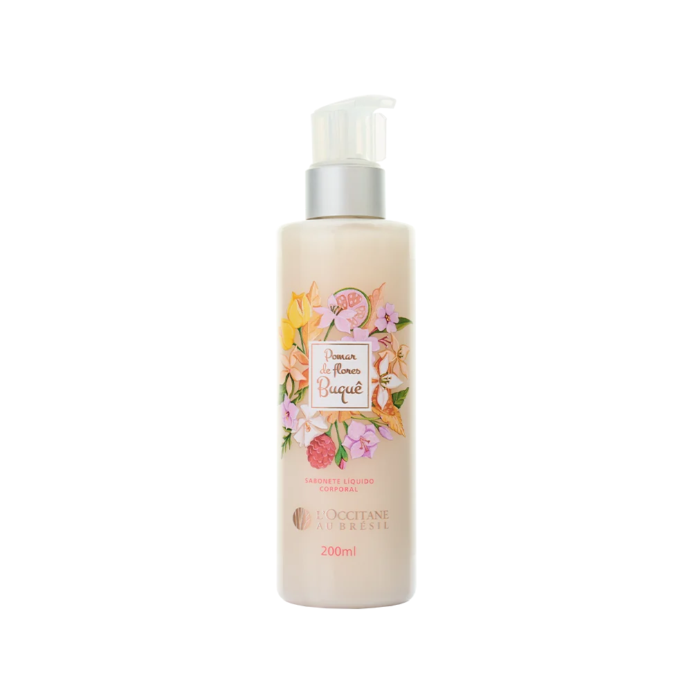 Sabonete Líquido Corporal Pomar de Flores Buquê 200mL