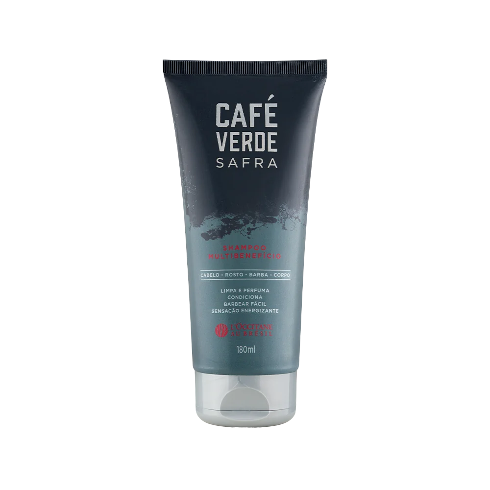 Shampoo Multibenefício Café Verde Safra 180ml