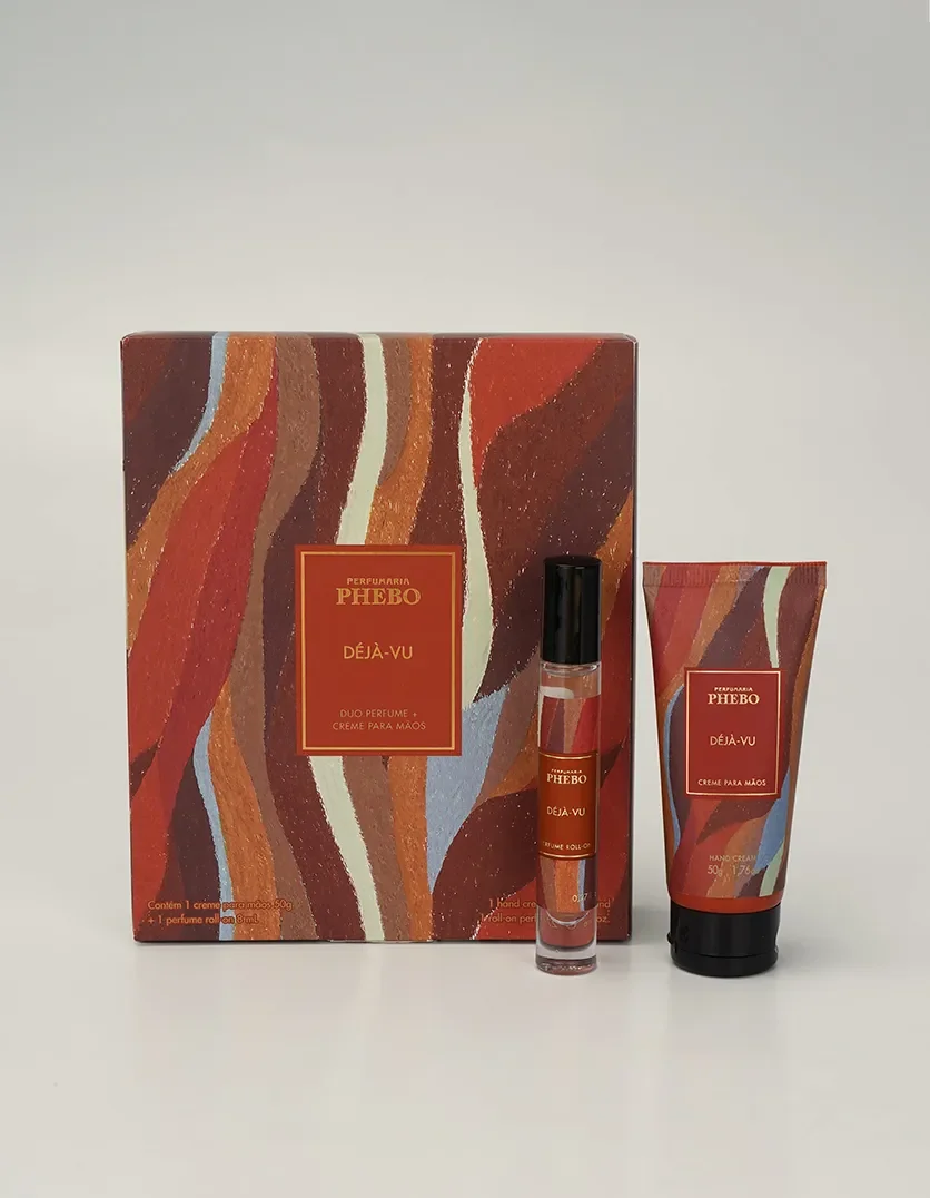 Kit Perfume Roll-On & Creme Mãos Déjà-vu
